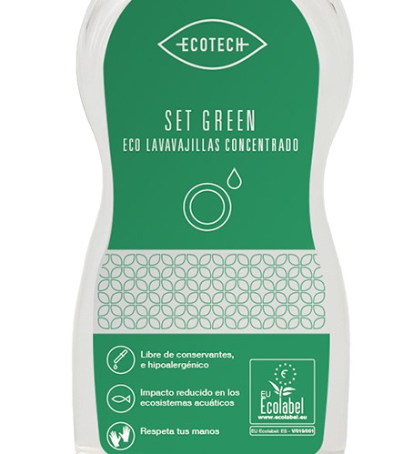 Rentavaixelles a mà Setgreen Ecotech (Preu/Litre)