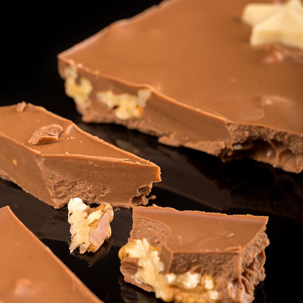 Torró amb nous, 225grs. (Gluki)