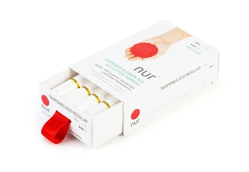 Tampons regular 16u, Nur