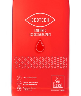 Energic desgreixant cuina/roba Ecotech (Preu/Litre)