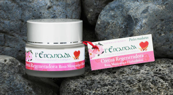 Crema facial de Rosa Mosqueta 50ml, La Encantada