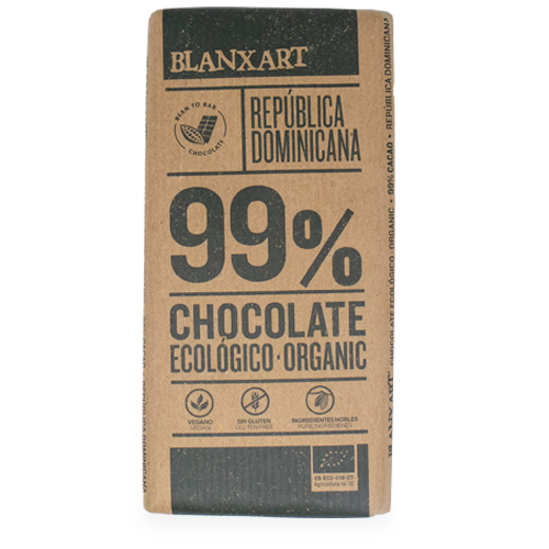 Xocolata negra 99% Rep. Dominicana 80g, Blanxart