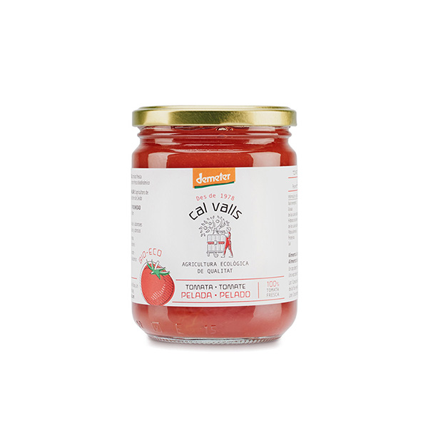 Tomàquet sencer pelat 400g, Cal Valls