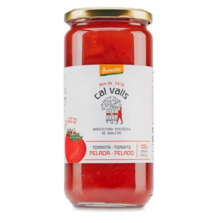 Tomàquet sencer pelat 660g, Cal Valls