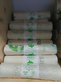 Bosses escombraries 30l, Ecoreciclat