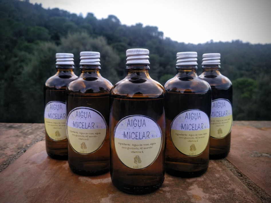Aigua micelar roses i espígol 100ml.  Arrels