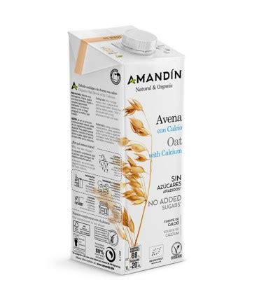 Beguda de civada amb calci 1l, Amandín