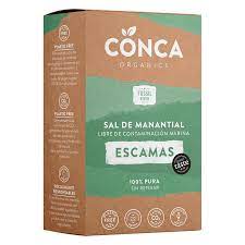 Sal escates 125g, Conca