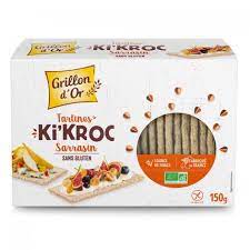 Biscots de fajol i arròs 270g, Grillon d'or