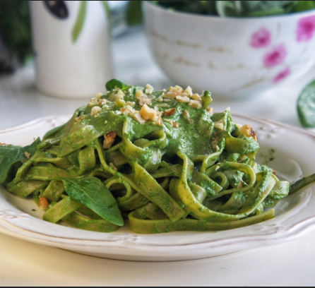 Tallarines espinacs La Moianesa