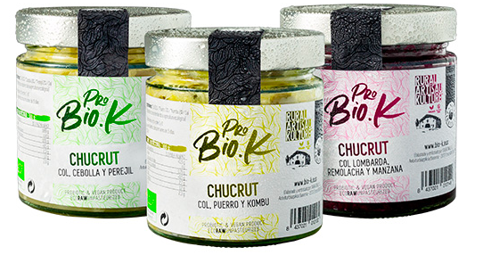 Xucrut col, ceba i julivert, BIO-K, 350gr