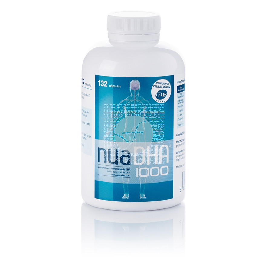 Nua Dha 1000 132 capsulas, Nua Biological
