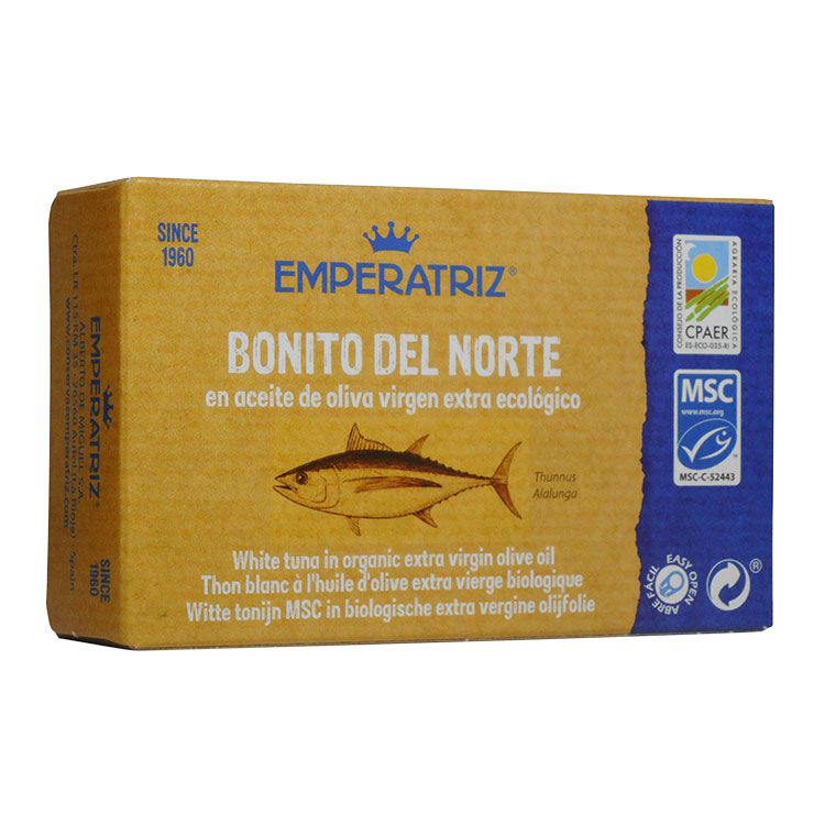 Ventresca Bonítol llauna 115g, Emperatriz