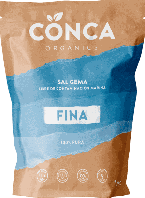 Sal gruixuda manantial 1kg, Conca