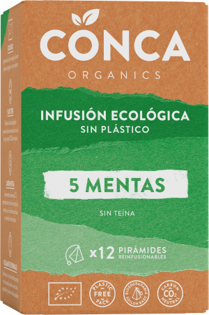 Infusió 5 mentes 12 u, Conca