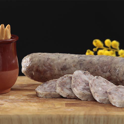 Eco porc botifarra blanca, Cal Monegal