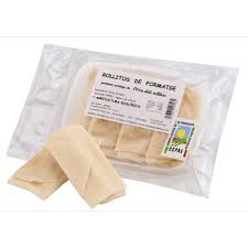 Rollito espelta, espinacs i formatge, 4un. 200g.