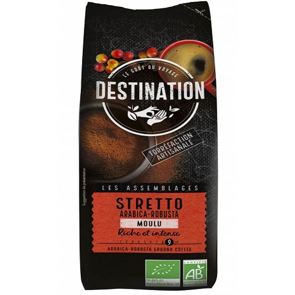Cafè mòlt stretto, 250g. Destination