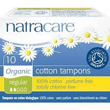 Tampons regular s/aplicador 10u, Natracare