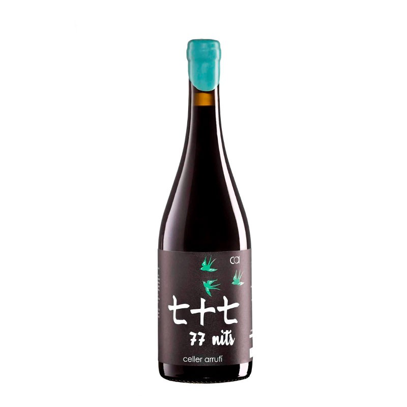 Vi negre 77 nits, 75cl. (Arrufí)