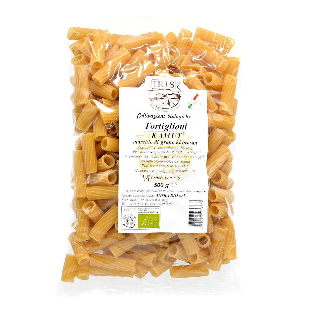 Tortiglioni de blat i kamut khorasan 500g, Iris