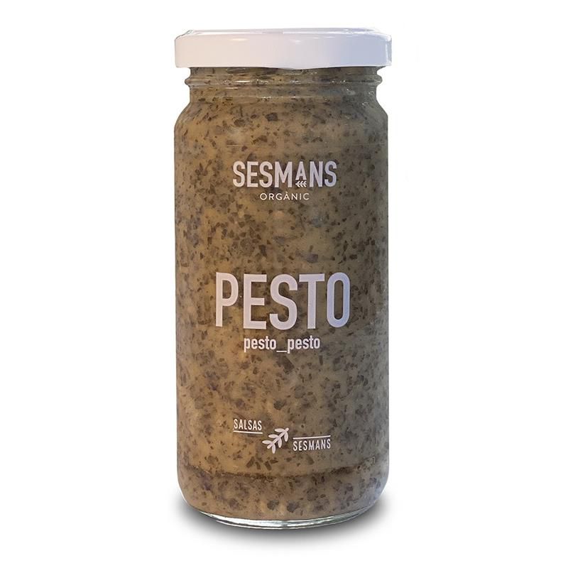 Salsa pesto 240g, Sesmans Orgànic