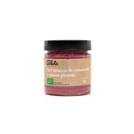 Paté remolatxa i rave, 180g Carlota