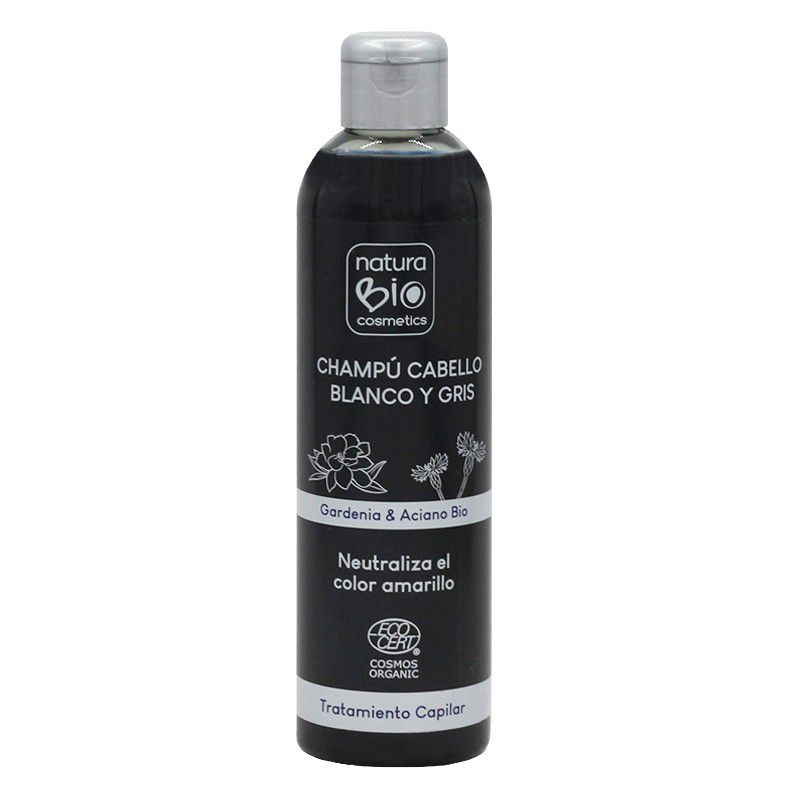 Xampú cabell blanc o gris 250 ml, Naturcosmétika