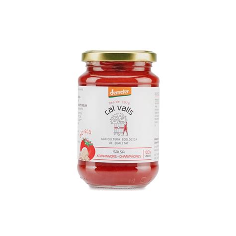 Salsa tomata xampinyons 350g, Cal Valls