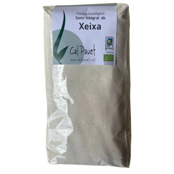 Farina xeixa semi integral 1kg, Cal Pauet