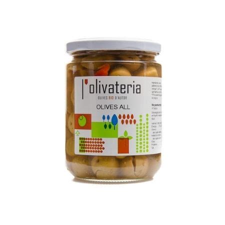 Olives herbes 225g, L'Olivateria
