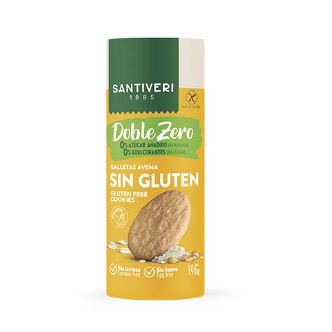Galetes de civada s/gluten, 190g. Santiveri