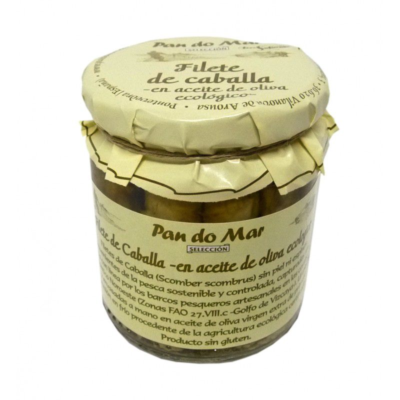 Filet de verat en oli d'oliva, 220ml Pan do Mar