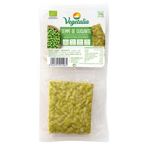 Tempe de pèsols, 250g. Vegetalia