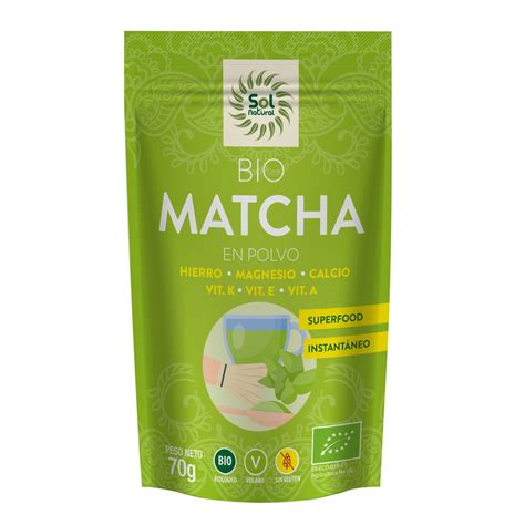 Matxa en pols BIO 70g, Sol Natural