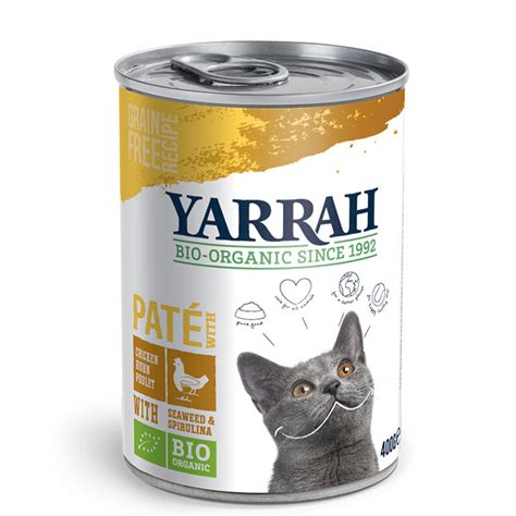 Paté pollastre per a gats, 400g Yarrah