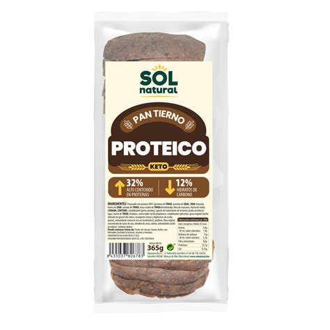 Pa de motlle proteic Keto, 365g Sol Natural