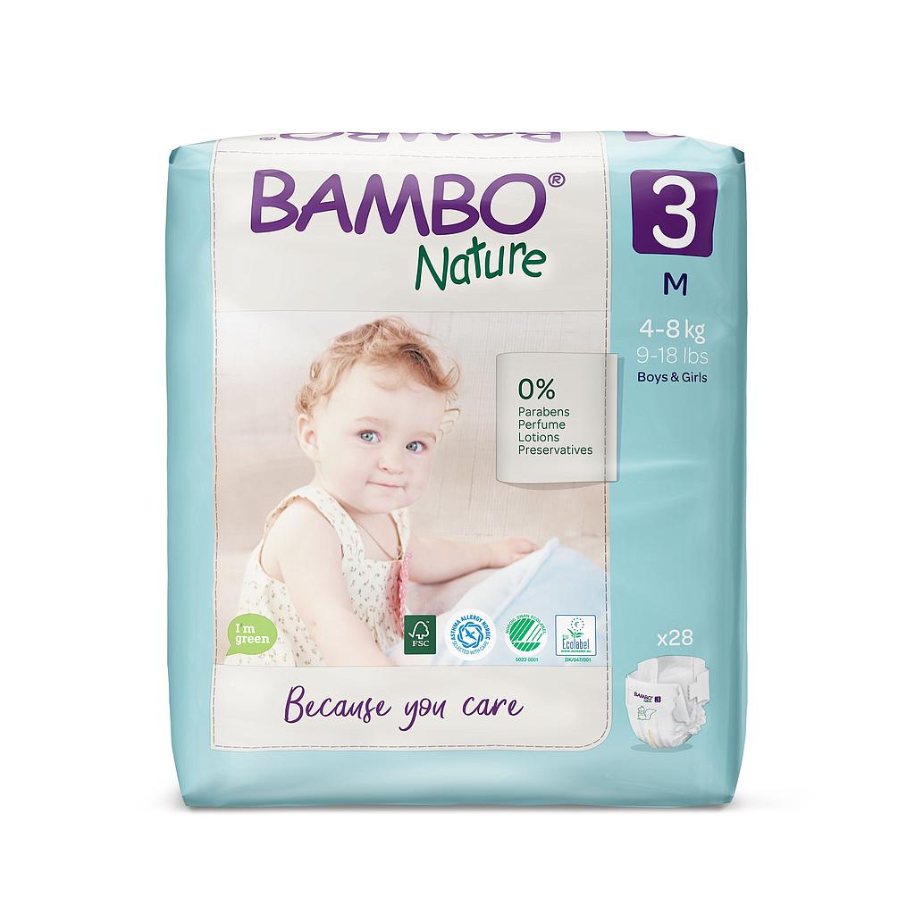 Bolquers Talla 3 (4-8kg) 28u Bambo