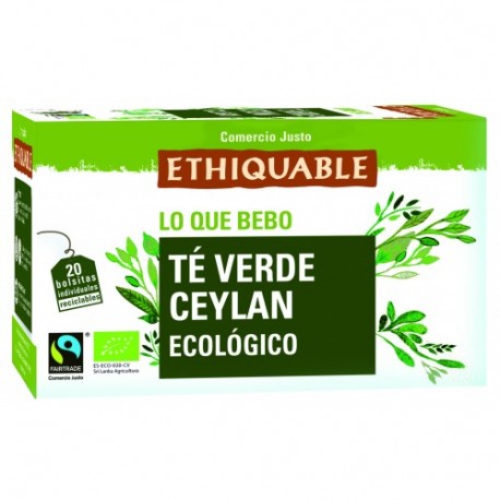 Te verd Ceylan 20u, Ethiquable