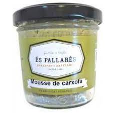 Paté carxofa 100g,  Es Pallarés.